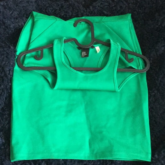 H&M - Beautiful Green dress - Picture 5 of 5